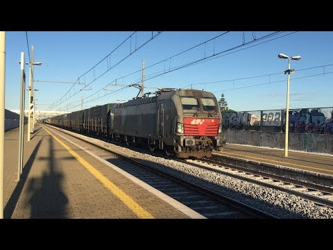 Primi giri per le E191 VECTRON CFI sulla Bari-Lecce!