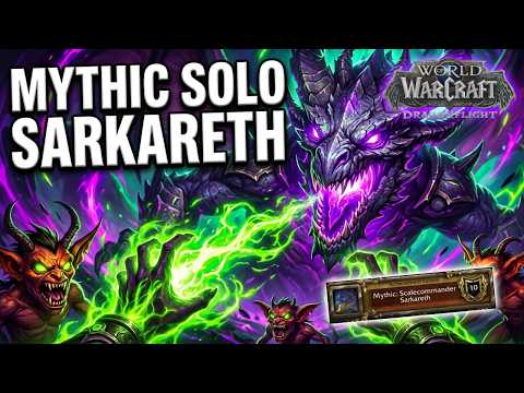 SOLO Mythic Sarkareth in Midnight Pre-Patch! (Demon Warlock)