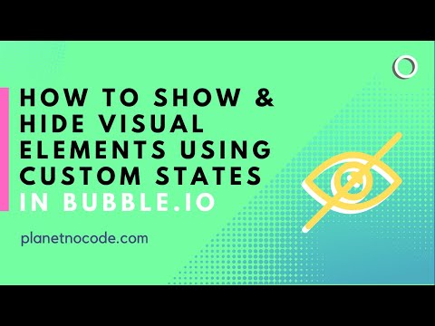 How to show & hide visual elements with Custom States thumbnail