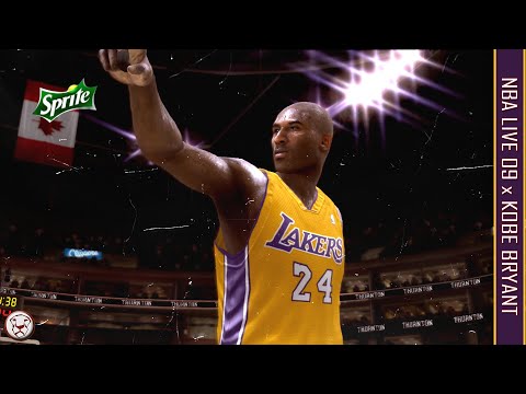 NBA Live 09: Kobe Bryant - 29 Points 5 Assists Highlights vs Los Angeles Clippers | Xbox 360