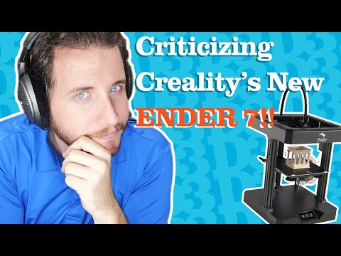 First Look at Creality's New Ender 7 Printer!!
