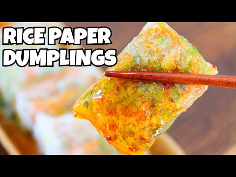Crispy Vegetable Dumplings w/ Rice Paper: NO More Mistakes!