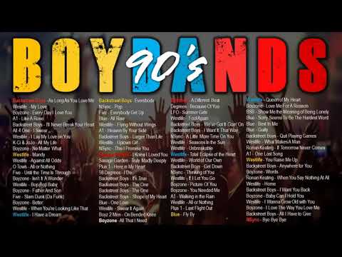 90's BOYBANDS  Backstreet Boys, Boyzone, Westlife, NSync, Five, Blue, O Town, Plus One