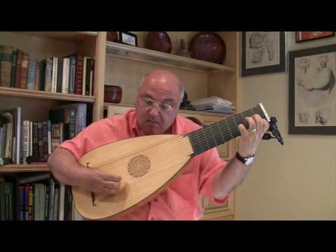 Air from the Gottweig 2 Lute manuscript (Fuggi da questo cielo, La Mantovana) for Baroque Lute