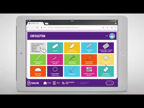 Onclick Demo: Brook Contraception Elearning