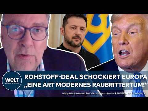 UKRAINE: Experte warnt! USA wollen Zugriff auf Rohstoffe – Ukraine droht geopolitischer Ausverkauf!