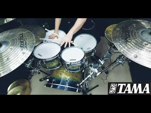 Tama Star Walnut drum set Japan handcrafted 