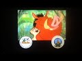 Timon And Pumbaa Healthy Eating PSA Promo 1995 1997