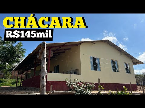 Chácara à venda em  — [VENDIDO] CHÁCARA ***(vendido)***COM CASA - POMAR - GALINHEIRO VISTA PANORÂMICA R$145mil (REF #1064)