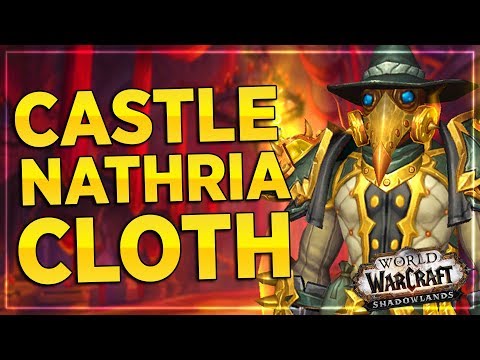 Cloth Castle Nathria Armor Set | WoW Shadowlands Alpha