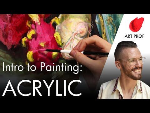 Acrylic Painting for Beginners: Techniques & Supplies