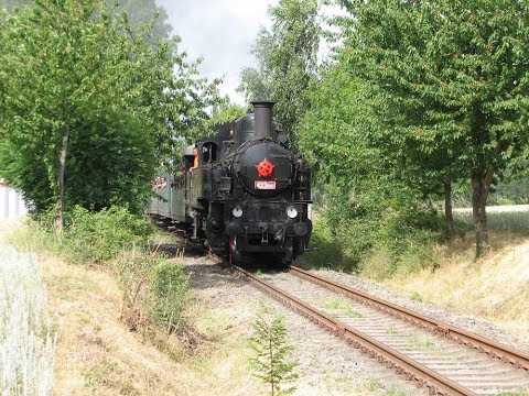 Parní vlak na vlečce do Velkých Popovic - Den Kozla 2018