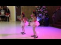 Rianna and Therese dancing "We Wish You A ...