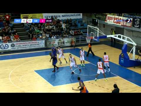 Rezumat CSM-U Oradea vs. CSU Sibiu 81-83