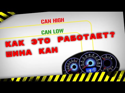 CAN шина? Как это работает? Показал наглядно, объяснил на пальцах...??