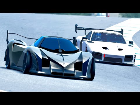 Devel Sixteen 2014 vs 2019 Porsche 935 at Laguna Seca