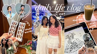 vlog 🌷 | seventeen concert, sleepover, hangouts, last week of hols
