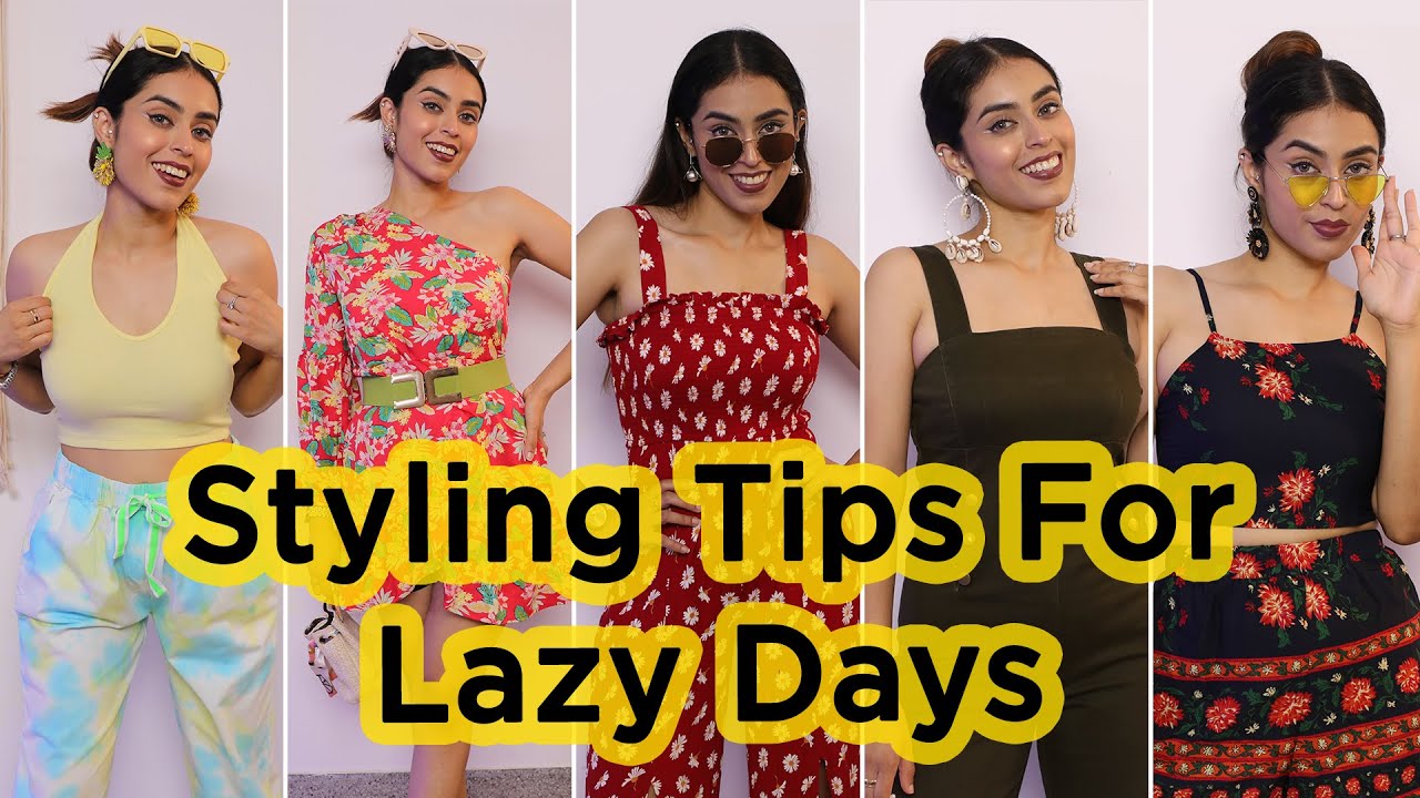 Stylish & Comfy Outfit Ideas For Lazy Days