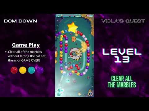 Viola's Quest 🟣🟠🔴 / Level 13 / Dom Down