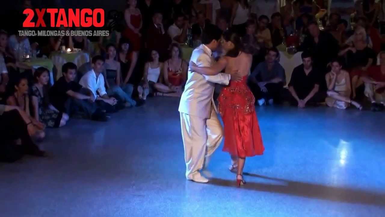 Sebastian Achaval   Roxana Suarez Tango Que lento corre el tren en Fruto Dulce Ene 2012