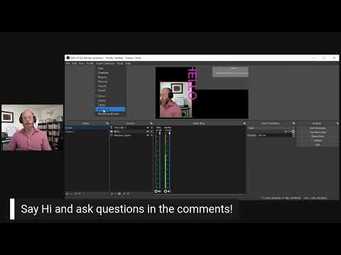 How to use OBS to stream to Zoom like a boss.