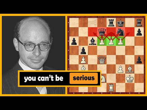 See What Happened When David Bronstein Was Asked To Play Seriously