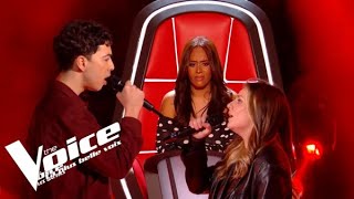 Jacques Brel - La chanson des vieux amants - Kads VS Tayane | The Voice 2023 | Blind Audition