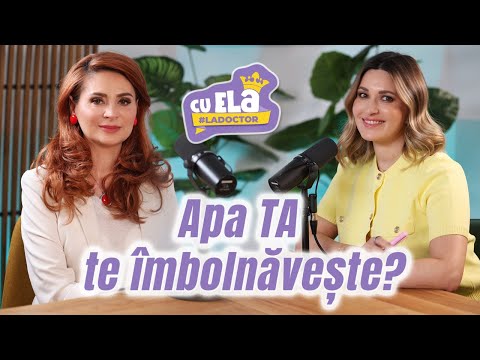 Cu Ela la doctor #45 - Apa pe care o bei îți face rău? Adevăruri șocante | Claudia Benea