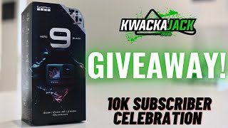 GoPro GIVEAWAY! 10,000 Subscriber Celebration