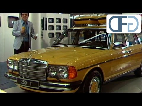 Mercedes 250 T-Modell, 280 SL & 450 SLC 5.0 auf der IAA 1977