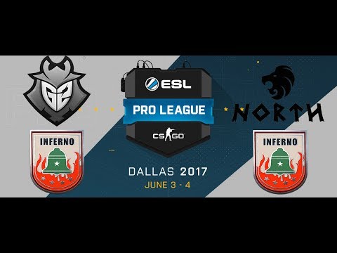 CS:GO Best Moments G2 Esports vs North map 4 Inferno Grand Final ESL Pro League Dallas 2017