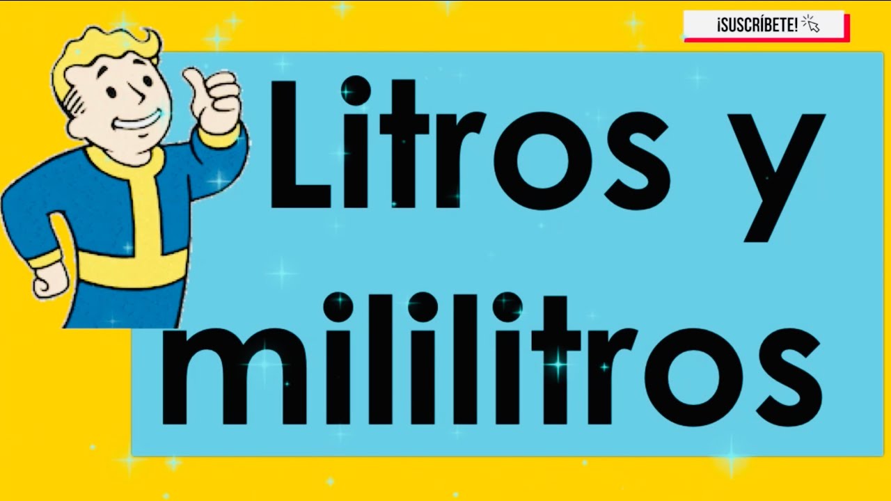 LITROS Y MILILITROS || 5 GRADO || MATEMATICAS