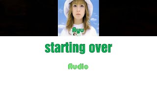 [浜崎あゆみ] Ayumi Hamasaki - starting over [Audio]