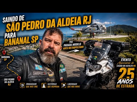 Episódio 01 - 356 KM DE ESTRADA E IRMANDADE DESTINO: BANANAL SP | 25 ANOS DO LEGIÃO DO ASFALTO MC