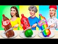 Me Vs Grandma Cooking Challenge Cake Decorating 24 Hours By RATATA BOOM