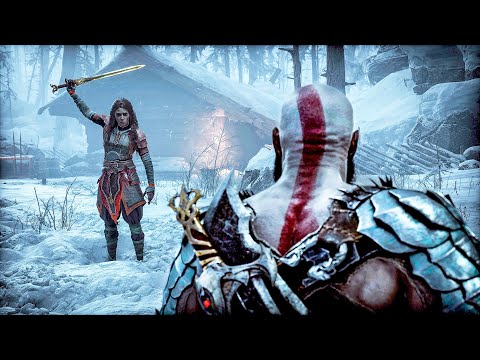 God of War Ragnarok - Kratos vs Freya Boss Fight