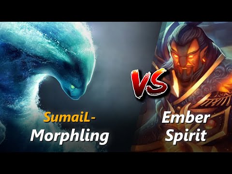 SumaiL- mid Morphling vs Ember Spirit | First 10 minutes