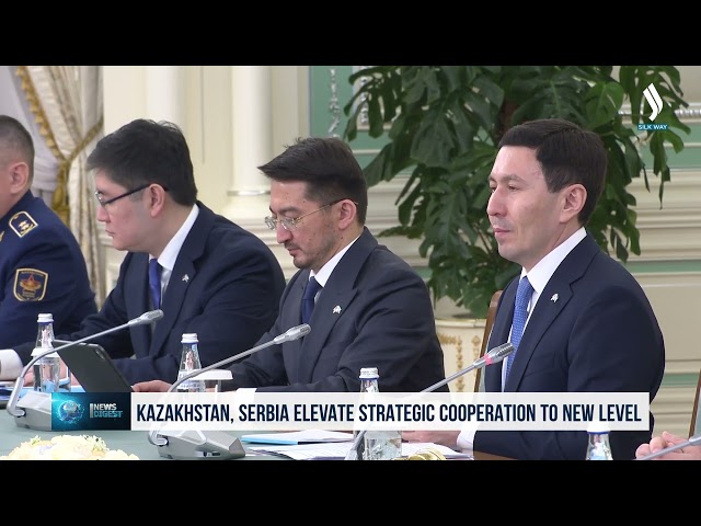 Казакстан менен Сербиянын президенттери сүйлөшүүлөрдү өткөрдү