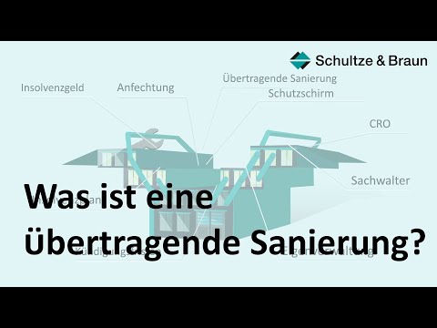 Was ist eine "übertragende Sanierung"?