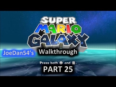 Super Mario Galaxy Walkthrough - Part 25 - The Fiery Stronghold