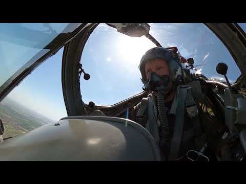 RANDY W. BALL and his MiG-17F, San Marcos, TX