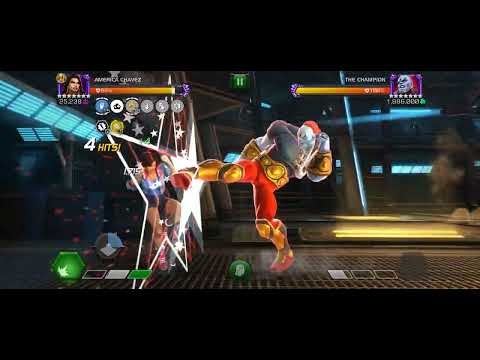 7r2 America Chavez in raids. What even is this dmg !?