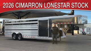 A preview image of the linked video showcasing 2026 Cimarron Lonestar Stock