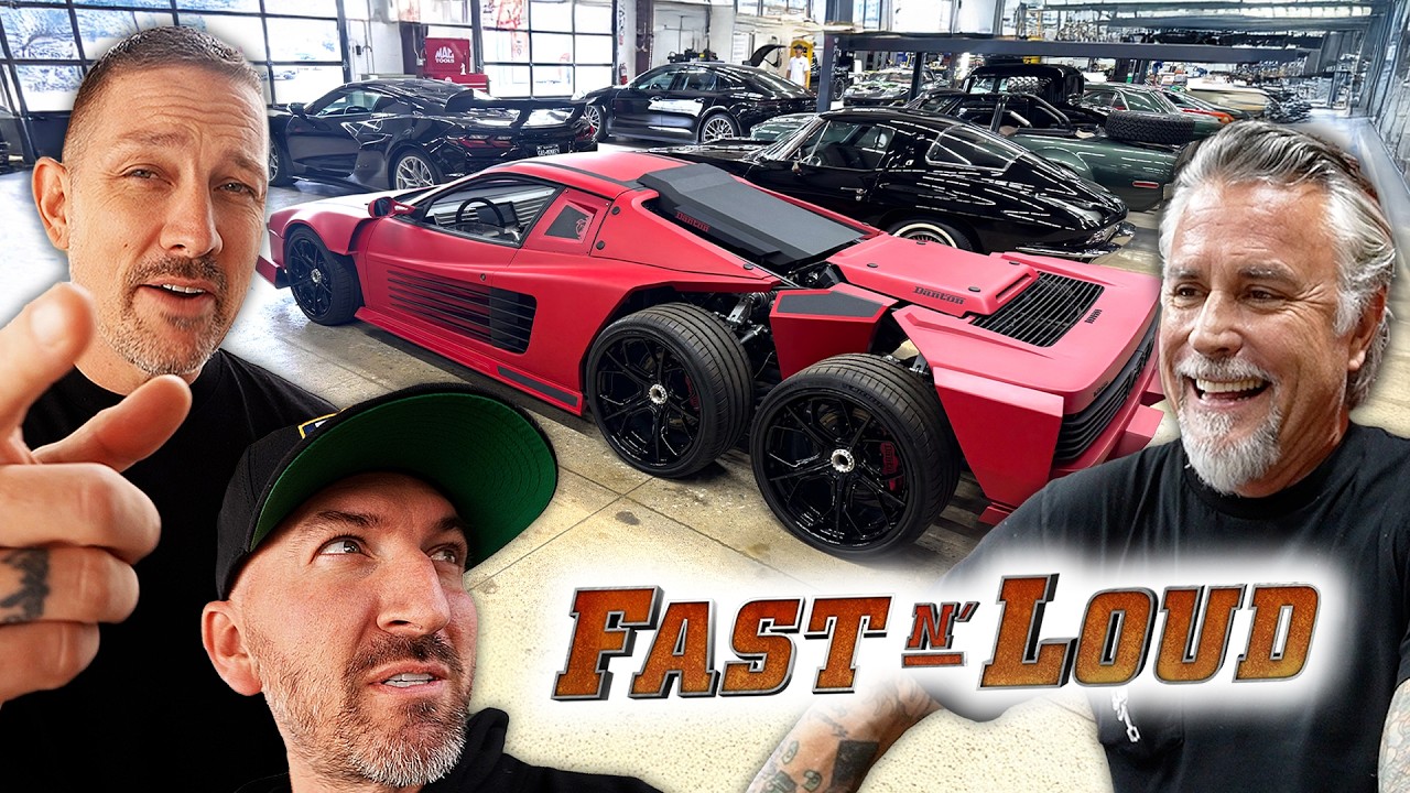 RICHARD RAWLINGS BUILT A 6×6 FERRARI! World's First