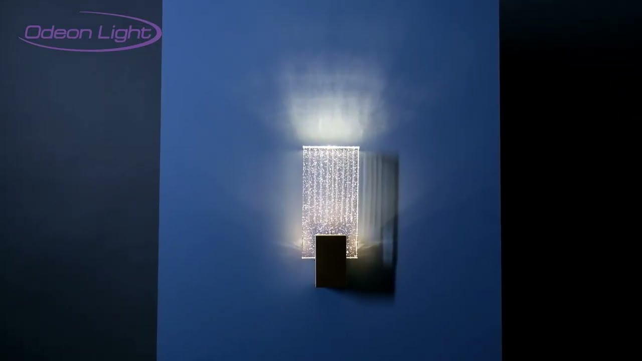 Светодиодный светильник 27 см, 5W, 3000K, Odeon Light RICCI 4363/5WL, полированный хром
