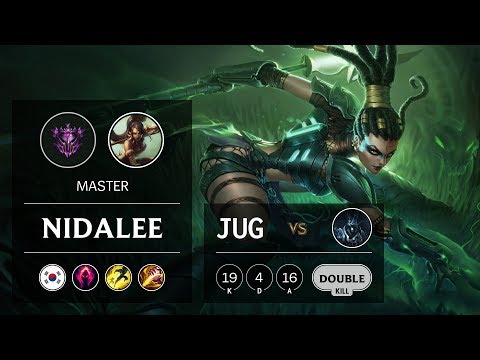 Nidalee Jungle vs Karthus - KR Master Patch 9.18