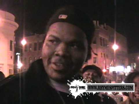 Rhyme Spitters Sidewalk Battles - 100 Proof vs Malakh El