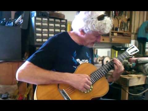 Seven String Guitar, Russian Made, Antique