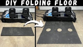 QUICK &amp; EASY Ice Shack Floor - Flipover Ice Shelter Modifications &amp; Accessories