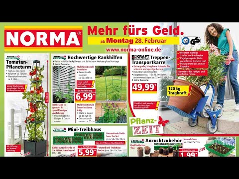 🛒 NORMA Katalog Prospekt 28. Februar bis 5. März 2022 - Neuigkeiten, Angebote Deutschland 🇩🇪